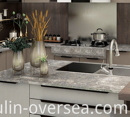 Brown high-end kitchen customized for sale kitchen cabinets